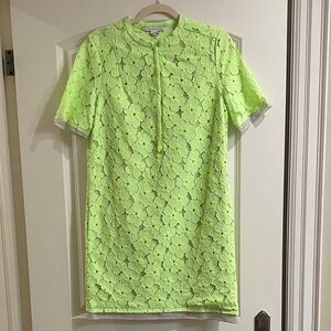 Diane Von Furstenberg Warner  flower lace dress